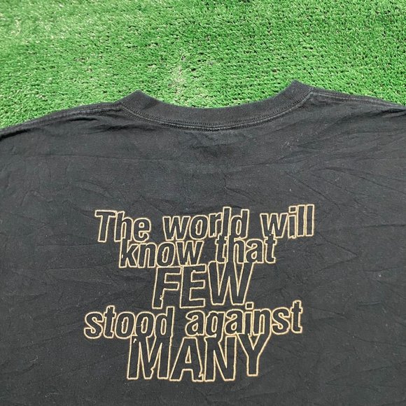 Vintage Y2K Baggy 300 Movie Sparta War Punk Goth T-Shirt - Picture 8 of 8